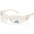 Pyramex Intruder„¢ Safety Glasses Clear + 2.0 Lens , Clear Frame S4110R20